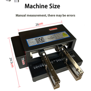 Bảng Top loại ràng buộc 5 mét cuốn sách dày chất kết dính giấy đôi đầu điện Stapler máy - Product Image 2