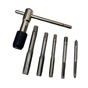Yili Hardware Hand Tap <b>Set</b> M6 M12 Metric Chip Free Machine Taps For Nonferrous Metals Bright Finish 6 <b>Pc</b> - Product Image 4