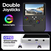 Console de jeu portable H5 avec écran IPS de 5 pouces, système Linux 64G, console de jeu vidéo avec éclairage RVB, batterie 4000 mAh