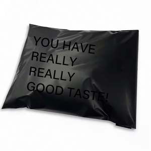 Bolsas de Correo Negras Mate con Logotipo Personalizado, Bolsa de Envío de Poliéster para Sudaderas, Bolsas de Embalaje - Product Image 5