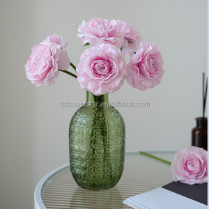 Ranunculas de <span class=keywords><strong>flores</strong></span> artificiales de <span class=keywords><strong>mil</strong></span> capas, <span class=keywords><strong>flores</strong></span> de <span class=keywords><strong>mil</strong></span> capas, ranunculas individuales sin hojas, ranúnculo de color rosa claro - Product Image 2