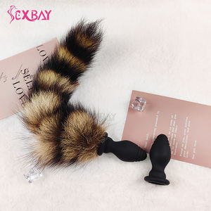 Tapón Anal de Silicona Médica Sexbay con Cola de Zorro y Gato, Múltiples Colores, con Control Remoto, 10 Velocidades de Vibración, Carga USB para Adultos - Product Image 6