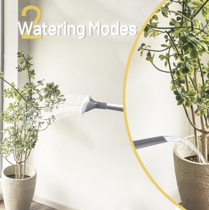 आधुनिक छोटे प्लास्टिक के रेसिन पानी हटाने योग्य नोजल लंबे स्पैट इनडोर/आउटडोर पौधों बोनसाई उद्यान फूल 1/2 गैलन 1.8l - Product Image 3