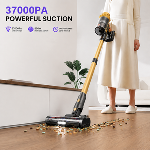 V22 OEM Factory Price 550W Brushless Telescopic Rod Home Cordless Stick <b>Vacuum</b> Cleaner - Product Image 1