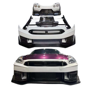 ชุดแต่งรอบคันคุณภาพสูงสำหรับรถยนต์ GT-R R35 รุ่นปี <span class=keywords><strong>2024</strong></span> <span class=keywords><strong>NISMO</strong></span>  กันชนหน้า/หลัง  100%  ประกอบได้พอดี  พร้อมสีรองพื้น + คาร์บอนไฟเบอร์ - Product Image 1