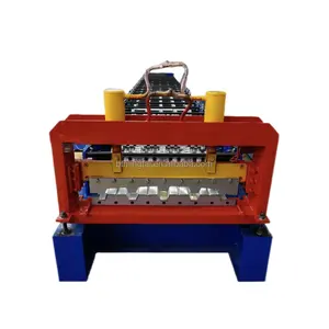 Model 688 Dakpaneel Fabricage Machine Dakplaat Machine Machine Maken Dak Metaal