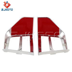 Couvercle de calandre de haut-parleur de moto chromé garde d'accents de haut-parleur avant pour Honda Gold Wing DCT Tour Airba GL 1800 GL1800 2018-21 - Product Image 4