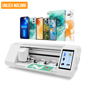 Pantalla laminada móvil Protector de pantalla ilimitado Máquina de corte Película de teléfono móvil y cubierta trasera de teléfono móvil Pegatinas de pieles Plotter - Product Image 1
