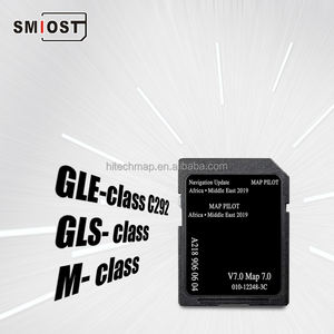 Carte mémoire SD SMIOST pour GPS <span class=keywords><strong>Garmin</strong></span> de navigation automobile pour Mercedes A218-9060604 V7 Afrique GLS GLA - Product Image 1