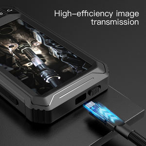 Yeni 5 inç IPS endüstriyel endoskop üç üçlü Lens muayene kamera araba motoru kontrolü için <span class=keywords><strong>1080P</strong></span> HD kayıt Video Borescope - Product Image 4