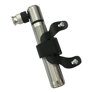 Mini bomba de bicicleta de aleación de aluminio, 160Psi, portátil, manual, tipo empuje, para bicicleta de montaña, inflador de balones de baloncesto y fútbol - Product Image 3