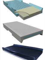 Vente directe d'usine de lit électrique pour le soin du dos avec toilettes et matelas, adapté aux soins aux personnes âgées, aux soins à domicile et à la réadaptation, personnalisable