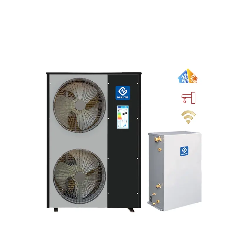 16kW 20kW 22kW Split Inverter pompa di calore EVI R410A WIFI riscaldamento aria acqua fonte riscaldatore pompa di calore Warmepumpe