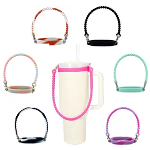 Water Bottle Handle Silicone Sling Water Bottle Holder With Strap Fits Most 8-40oz Bottles Cup Accessories