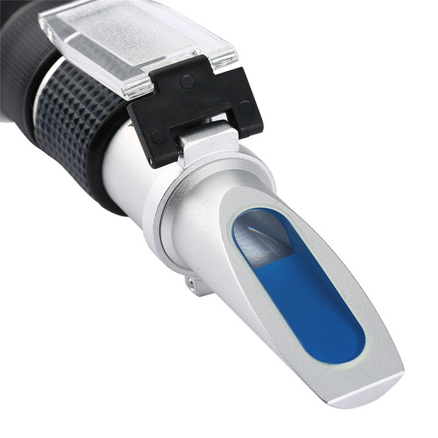 0-90% Refractometer Brix Scale Honey Sugar Content Sugar Food Sweetness Handheld Refractometer for Oil Testing