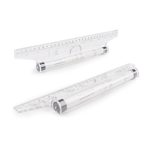 <span class=keywords><strong>Regla</strong></span> paralela de 30cm, diseño <span class=keywords><strong>profesional</strong></span>, diseño de dibujo multiusos, ángulo transparente, traducción de costura, <span class=keywords><strong>regla</strong></span> de empuje <span class=keywords><strong>rodante</strong></span> - Product Image 6