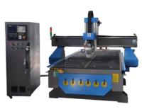 Machine de fraisage CNC multifonctionnelle 3 axes 1530ATC avec broche de 9 kW pour le travail du bois et changement d'outil en ligne droite