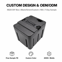 Boîtier de batterie cylindrique DIY personnalisé 48V 16S en ABS PC pour cellules lithium LiFePO4 18650 21700 26650 pour stockage d'énergie