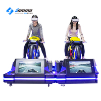 Simulador de Conducción de Motocicletas VR MOTO 2022 de Alta Calidad, Simulador de Conducción de Automóviles con Cabina Realista, Simulador de Entrenamiento de Conducción para Parques de Atracciones