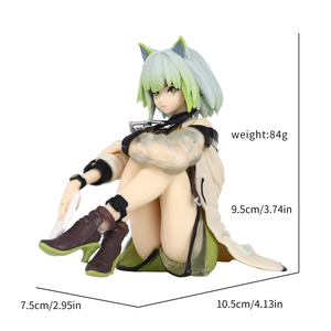 Figuras de <span class=keywords><strong>Arknights</strong></span> Kal'Tsit de 9,5 cm, figura de chica de <span class=keywords><strong>Anime</strong></span>, juguete para figura de acción, mercancía - Product Image 6