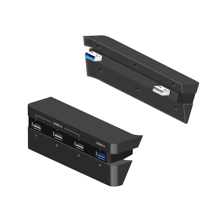 Honcam במפעל ישיר אספקת המקורי USB 2.0 רכזת USB 3.0 רכזת עבור פלייסטיישן 4 PS4 Slim משחק קונסולת משחק אבזרים