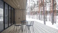 Nouveau Design Luxe Préfabriquée en Kit Structure Bois Villa Maison Cabine Annexe Individuelle