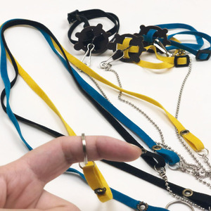 Harness dan Tali Pengikat Hewan Peliharaan yang Dapat Disesuaikan, Terbuat dari Kulit Lembut Buatan Tangan untuk Kura-kura - Product Image 5