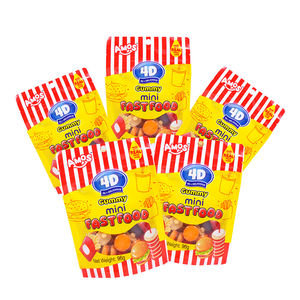 Amos Bonbons Halal Gummy Populaires Hamburgers Frites Cola Gummy Candy - Product Image 1
