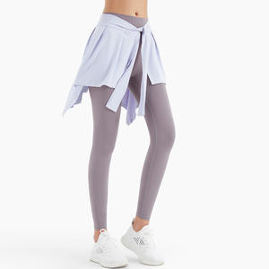 Venta al por mayor de artículos al por mayor Tutu Faldas Deportes Fitness Yoga Wear Yoga Ropa Mujer - Product Image 5