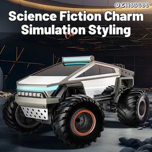 2.4G điều khiển từ xa off road hợp kim tốt nhất <span class=keywords><strong>RC</strong></span> Die Cast xe đồ chơi xe với ánh sáng âm nhạc - Product Image 6