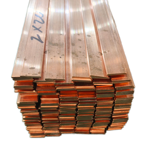 Reine Kupfer Erdung stange Kupfer Hochwertige Guss kupfer Flachs tange Sammel schiene Kupfer reihe zur Dekoration - Product Image 1