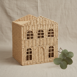 Cestas de Almacenamiento Colgantes de Cuerda de Papel Tejida, Ecológicas, Biodegradables, Resistentes, Aptas para Alimentos, para Armario, Habitación de Bebé y Hogar - Product Image 2