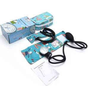 Детский ручной тонометр с двойным стетоскопом, анероидный сфигмоманометр для измерения артериального давления у детей - Product Image 1