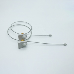 100 Etiquetas de Seguridad EAS AM 58kHz con Cable de Acero de 45 cm, Etiquetas Rígidas para Frascos, Antirrobo para Tiendas Materno-Infantiles - Product Image 4