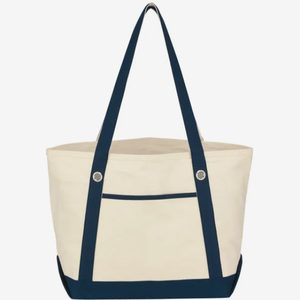 Sac fourre-tout <span class=keywords><strong>en</strong></span> toile de coton moyen avec logo personnalisé, promotionnel, nautique, cadeau <span class=keywords><strong>en</strong></span> gros - Product Image 1
