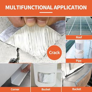 Ruban d'étanchéité auto-adhésif en aluminium et caoutchouc butyle, résistant à l'eau et aux UV, écologique, prix d'usine, vente en gros - Product Image 6