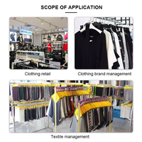 Étiquette RFID UHF durable pour vêtements, chaussures, accessoires, suivi des stocks