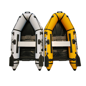 SOLARMARINE 230 cm 7,5 FT Snelle Kayak 0,9 mm PVC Opblaasbare Aanvalssnelboot Met Spiegel, Buitenboordmotor te installeren - Product Image 2