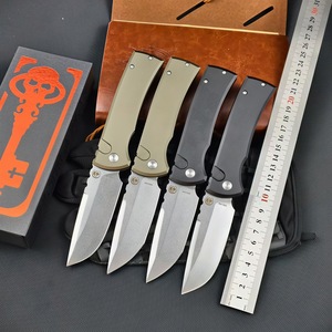 Couteau de poche tactique de survie EDC <span class=keywords><strong>Reden</strong></span> 229 avec lame en acier S35VN et manche en aluminium, couteau pliant pour la chasse avec clip de ceinture - Product Image 1