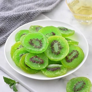 Kiwi vert séché en vente directe d'usine, 500 g, goût sucré, traité à l'eau, tranches entières, collations en vrac, vente en gros - Product Image 3