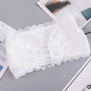 Alta calidad sin costuras estiramiento Push up Anti flacidez Bralette reunión encaje ropa interior mujeres - Product Image 4