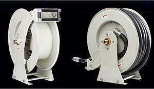 Avvolgitubo Diesel con Molla di Riavvolgimento in Lamiera d'Acciaio Rivestita Resistente alla Corrosione - Product Image 2