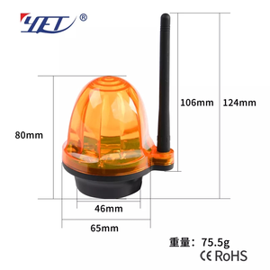 LED Su Geçirmez Flaş Uyarı Işığı 12-220v Buzzer ile Otomatik Garaj Kapısı Kapı Açıcı Lamba <span class=keywords><strong>Alarm</strong></span> Işığı Sistemi YET6139 - Product Image 4