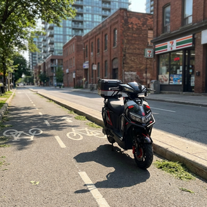 Moto électrique de livraison haute puissance 240-2000W pour trajets urbains longue portée – Vélos électriques - Product Image 5