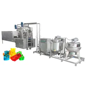 Full Automatic Soft Candy Production Line Automatic fudge making machine Candy Molding Machine