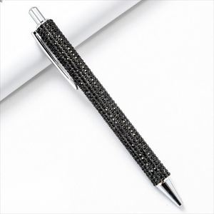 High End Elegant Glitter Ballpoint <b>Pen</b> <b>Colorful</b> Metal Retractable Custom Logo Promotional Stylish Gift Medium Point 1.0mm Persol - Product Image 4