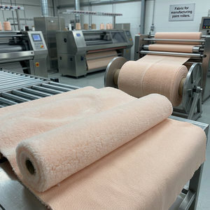 Old Rose Color High Quality 100%Acrylic Pile Fabric for <b>Paint</b> <b>Roller</b> Putty <b>Roller</b> Decorative Brush - Product Image 1