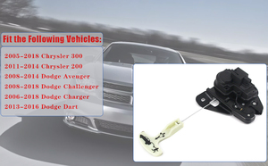 931-714 arrière Coffre Hayon Hayon Serrure Actionneur Pour Chrysler 05-18 Dodge 06-18 5056244AA 5056244AB - Product Image 3