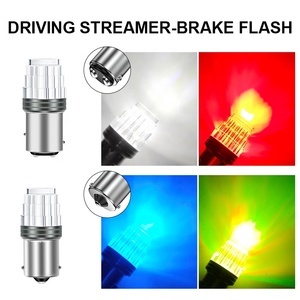 Feu de signalisation d'avertissement TGZ anti-collision <span class=keywords><strong>clignotant</strong></span> stroboscopique RGB 1157 1156 pour voiture, <span class=keywords><strong>moto</strong></span>, camion, feu de freinage LED modifié - Product Image 5