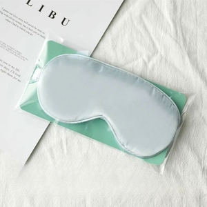 Masque de sommeil en satin <span class=keywords><strong>double</strong></span> face, sangle réglable douce pour les voyages, bandeau imprimé style avion, cadeaux promotionnels - Product Image 4